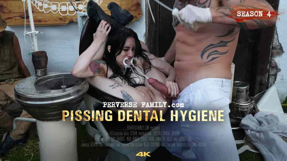Perverse Family - Pissing Dental Hygiene